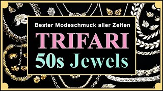 Bester Modeschmuck aller Zeiten TRIFARI Schmuck und Design aus den 50er Jahren [upl. by Ragnar]