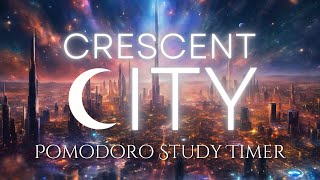 Crescent City Pomodoro Timer  255 Study Session [upl. by Oriel]