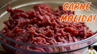 Cómo cocinar carne molida [upl. by Kallista128]