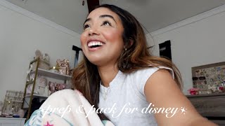 VLOG PREPPING FOR DISNEYLAND [upl. by Leugimesoj]