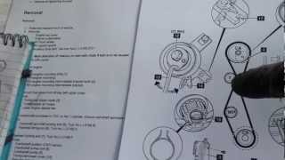 Ford Mondeo 20 Tdci 140bhp Cam and Aux Belt Change 7 20130305 [upl. by Ardeha163]