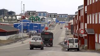 NUUK  the largest city of Greenland HD [upl. by Ardnasella73]