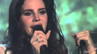 Lana del Rey Tears of emotion during Video Games Vicar Street Dublin 26052013 [upl. by Fernald]