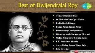 Best of Dwijendralal Roy  Unforgettable Bengali Song  Dwijendrageeti Music Box [upl. by Neryt]