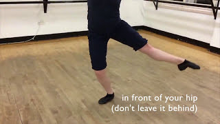 Tours Dégagés Ballet Class Tutorial [upl. by Nolyad]