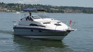 Bayliner 24 Ciera 2455 Cruise Video [upl. by Assirt]