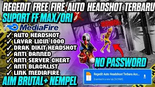 NEW FF UPDATE‼️FILE STABILIZER × AIMLOCK 89 PERMANEN WORK FF BIASA amp FF MAX LINK MEDIAFIRE [upl. by Eanad]