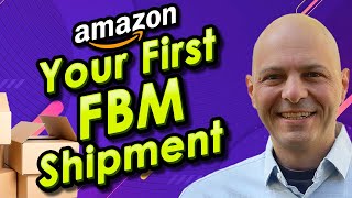 How to Ship Your First FBM Order  Amazon Fulfillment by Merchant Shipment [upl. by Aislehc]