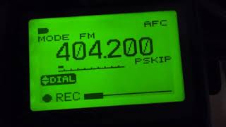 Radiosonda Vaisala RS92SGP  404200MHz [upl. by Berardo590]