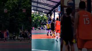 Behind the back layup 🤯 shorts layup layupbasketball [upl. by Dowzall]