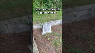 The sad truth cemeterywandering cemetery grave findagrave [upl. by Dambro]