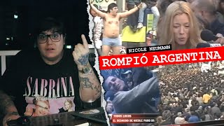 EL DÍA QUE NICOLE NEUMANN ROMPIÓ ARGENTINA [upl. by Flip854]