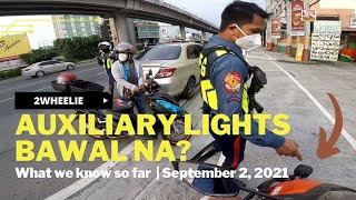 Rules and Regulations on Motorcycle Lights LTO Memorandum [upl. by Ezara]