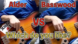 Alder vs Basswood Sound Difference between Alder and Basswood [upl. by Archy]