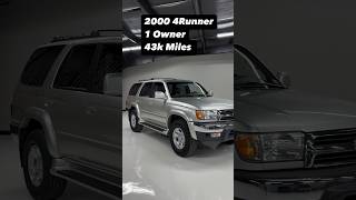 Unicorn 3rd Gen 4Runner with only 43k miles 3rdgen4runner 4runner toyota DavisAutoSports [upl. by Kcorb623]