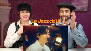 Le Jazz de V Live Clip 2023BTSFESTA Reaction [upl. by Pearson]