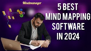 TOP 5 BEST MIND MAPPING SOFTWARE IN 2024  MindManager Review [upl. by Suiremed843]