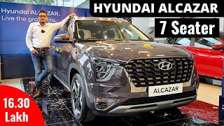 2024 Hyundai Alcazar 7 Seater Premium SUV  Latest Features New Interiors Price  Alcazar Review [upl. by Dorreg]