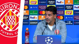 GIRONA  MÍCHEL responde a LUIS ENRIQUE del PSG quotEspero honrar sus palabrasquot  CHAMPIONS LEAGUE [upl. by Beichner]