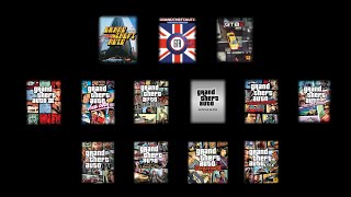 All Grand Theft Auto themes 19972013 [upl. by Bolt563]