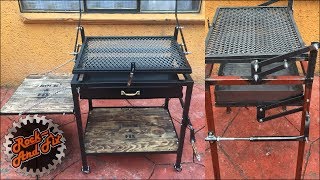 Como hacer una Parrilla Giratoria paso a paso  Homemade Rotating Grill [upl. by Eillen]