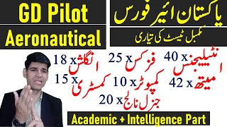 paf initial test preparation for GD Pilot amp Aeronautical Intelligence  academic test 2023 [upl. by Erot46]