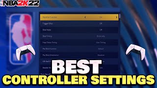 Best Controller Settings NBA 2k22 For Dribbling Passing amp Defense  NBA 2k22 TIPS AND TRICKS [upl. by Bull614]