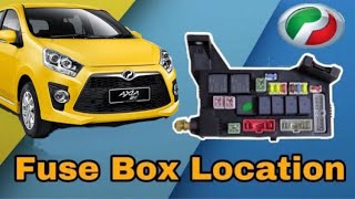 How to Find the Perodua Axia Fuse Box Location [upl. by Hooker]