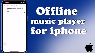 BEST Offline Music Player for iPhone in 2025 [upl. by Artim169]