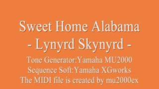 Sweet Home Alabama  Lynyrd Skynyrd cover  MIDI version [upl. by Tamara419]