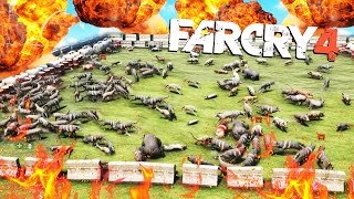 EL CORRAL DE ANIMALES LOCOS  FAR CRY 4 [upl. by Reitman298]