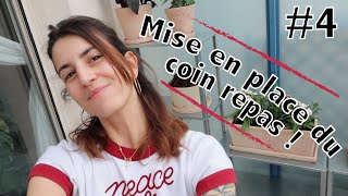 Aménagement coin repas et chill du balcon  plantagères et rangement [upl. by Harim]