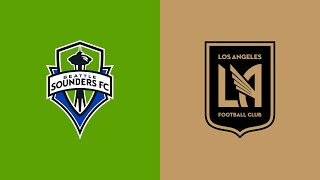 HIGHLIGHTS Seattle Sounders FC vs LAFC  March 18 2023 [upl. by Demetri50]