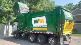 Waste Management 217592  Brand New Mack TE64 McNeilus Atlantic Front Loader [upl. by Levona305]