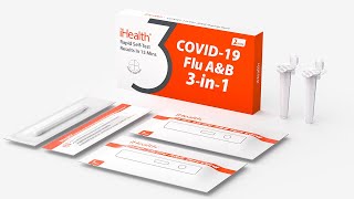 How to use the iHealth COVID19Flu AampB Rapid Test [upl. by Hildagard]