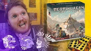 Teotihuacan Board Game  Visão Geral [upl. by Kered789]