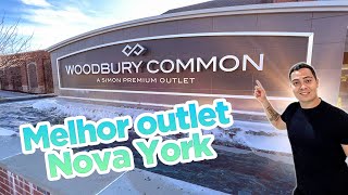 Conheça o MELHOR OUTLET de Nova York  Woodbury Common Premium Outlets [upl. by Amerd]