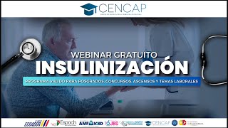 WEBINAR GRATUITO  INSULINIZACIÓN CONCEPTOS PRÁCTICOS BASADOS EN LA EVIDENCIA [upl. by Heindrick]