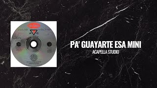 Pa Guayarte Esa Mini  Voltio John Eric Acapella Studio [upl. by Armilla]