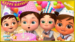 Tanti Auguri A Te 🎉🎂  Sono Una Piccola Teiera 🎶☕  Altre Canzoni Per Bambini  Super Star canzoni [upl. by Yarod]