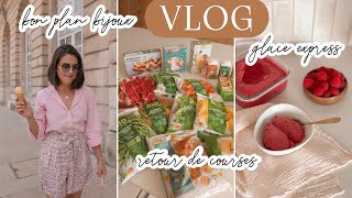 Recette glace courses Picard coulisses  VLOG [upl. by Puttergill]