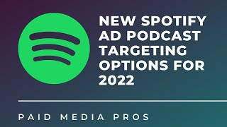 Spotify Ads Podcast Targeting [upl. by Reppep]