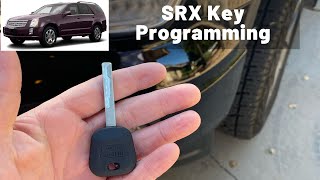 How To Program A Cadillac SRX 2004  2009 DIY Transponder Chip Ignition  All Keys Lost [upl. by Ottilie]