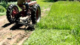 Farmall H and sickle mower [upl. by Marabelle683]