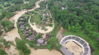 Flooding at The Greenbrier [upl. by Yaj]