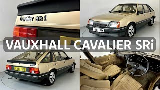 Vauxhall Cavalier SRi  Time Warp Condition Retro Classic 80s Hatchback For Sale By Auction [upl. by Vasquez]