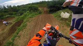 KTM SXF 350 2011 HGS First Laps MCC Weilerswist GoPro Hero 4 Silver [upl. by Paff]