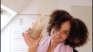 DIY  Mon shampoing maison naturel au savon noir dAfrique super hydratant  Pauline [upl. by Dianne]