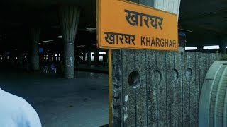 Navi Mumbai KharGhar Local Railway Stationनवी मुंबई खारघर लोकल रेलवे स्टेशनLocal Train [upl. by Gwenn349]