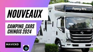 NOUVEAUX VEHICULES DE LOISIRS CHINOIS 2024  THE NEW CHINISE MOTORHOME [upl. by Hebner]